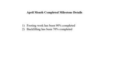 Project update 1-0