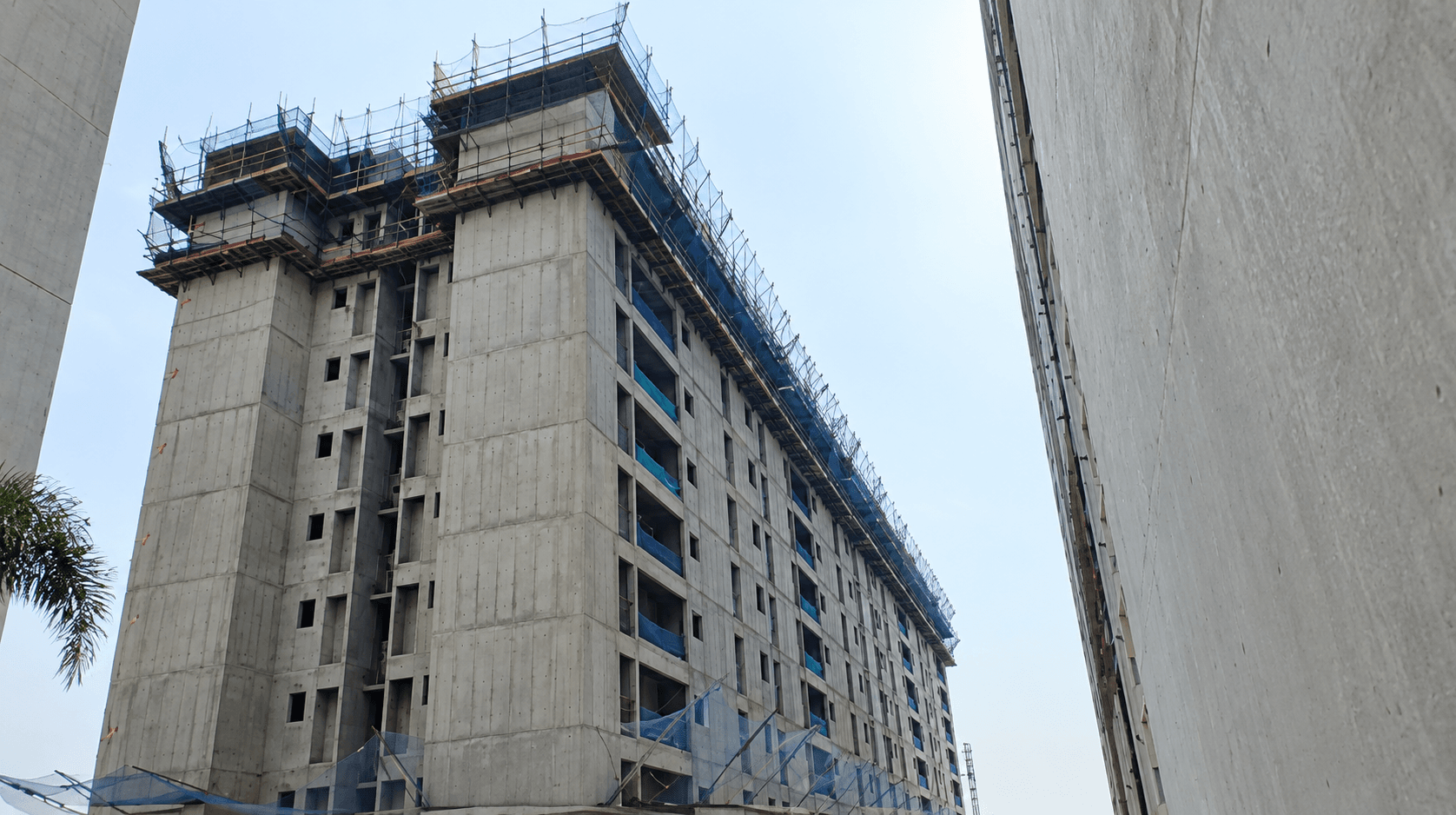 10th Floor Pour 1 Completed