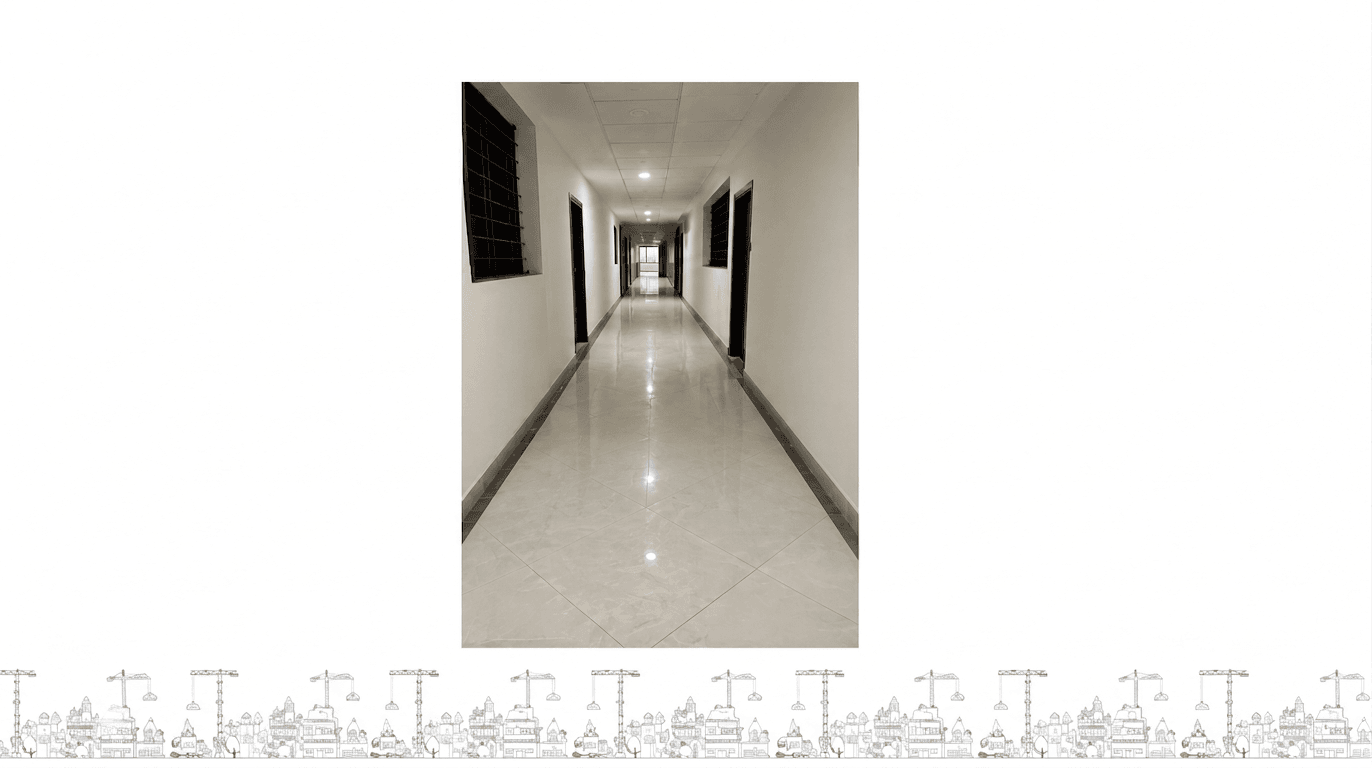 1st floor Tilework completed
