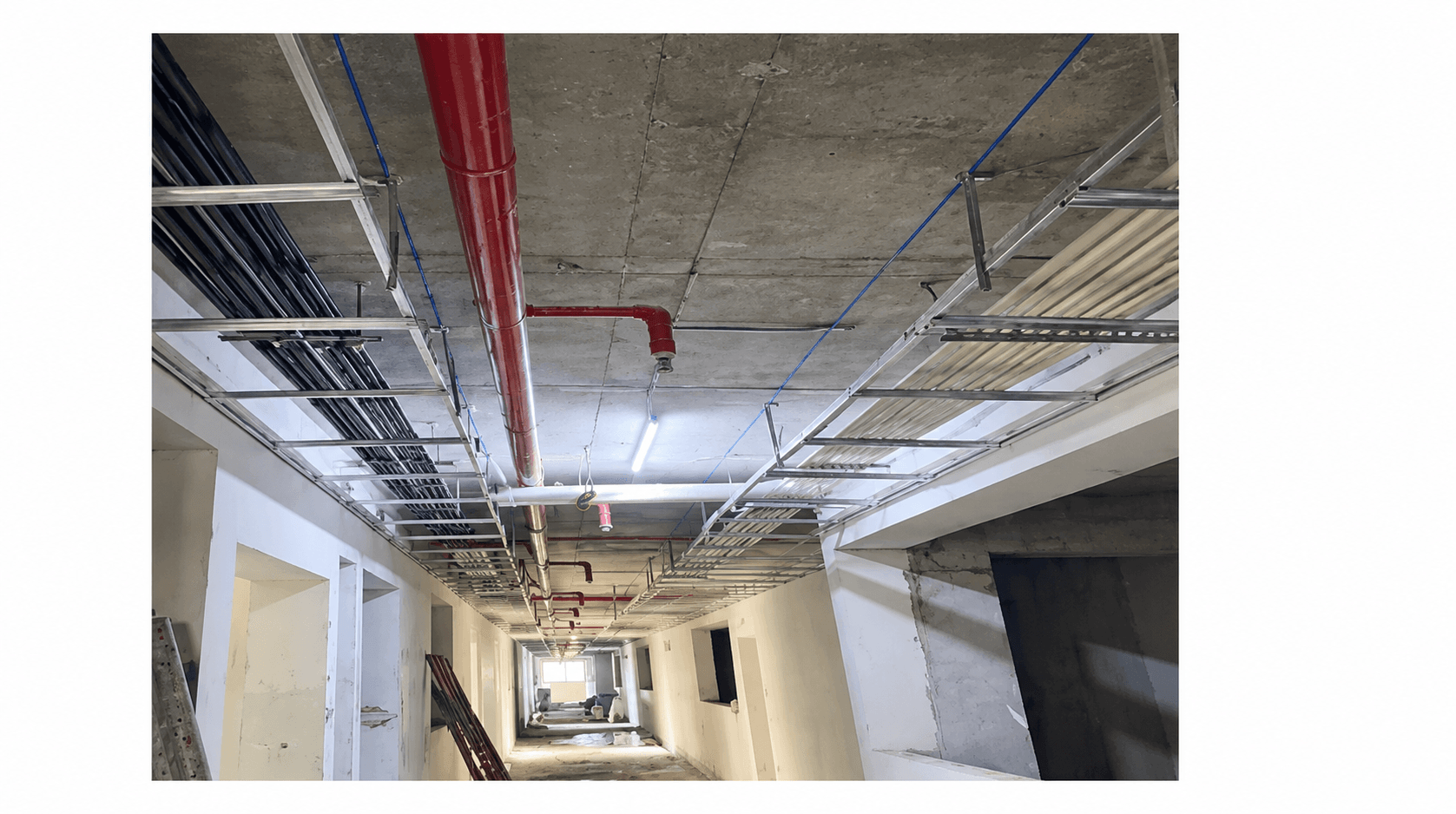 False Ceiling work on 5th and 6th floors 