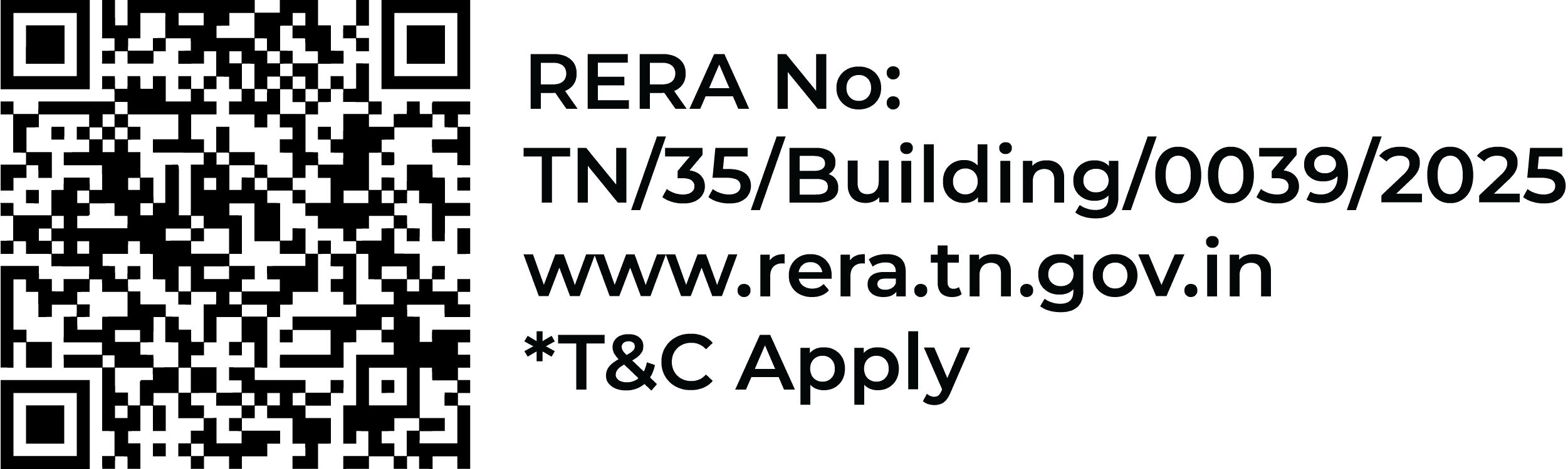 Navin’s Cedar RERA QR code