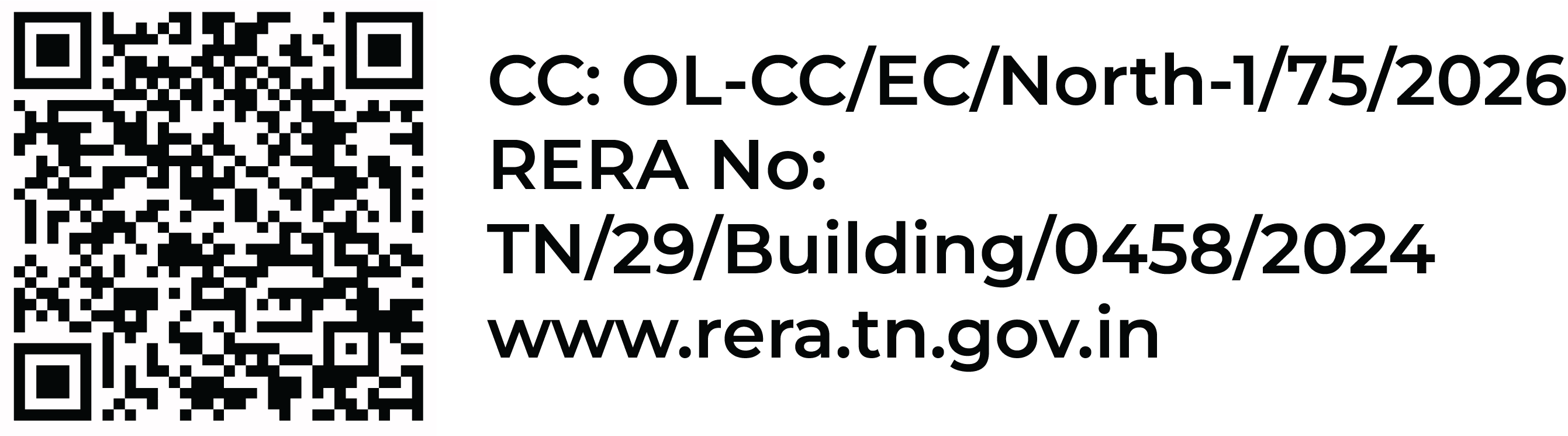 Navin’s RP Enclave RERA QR code